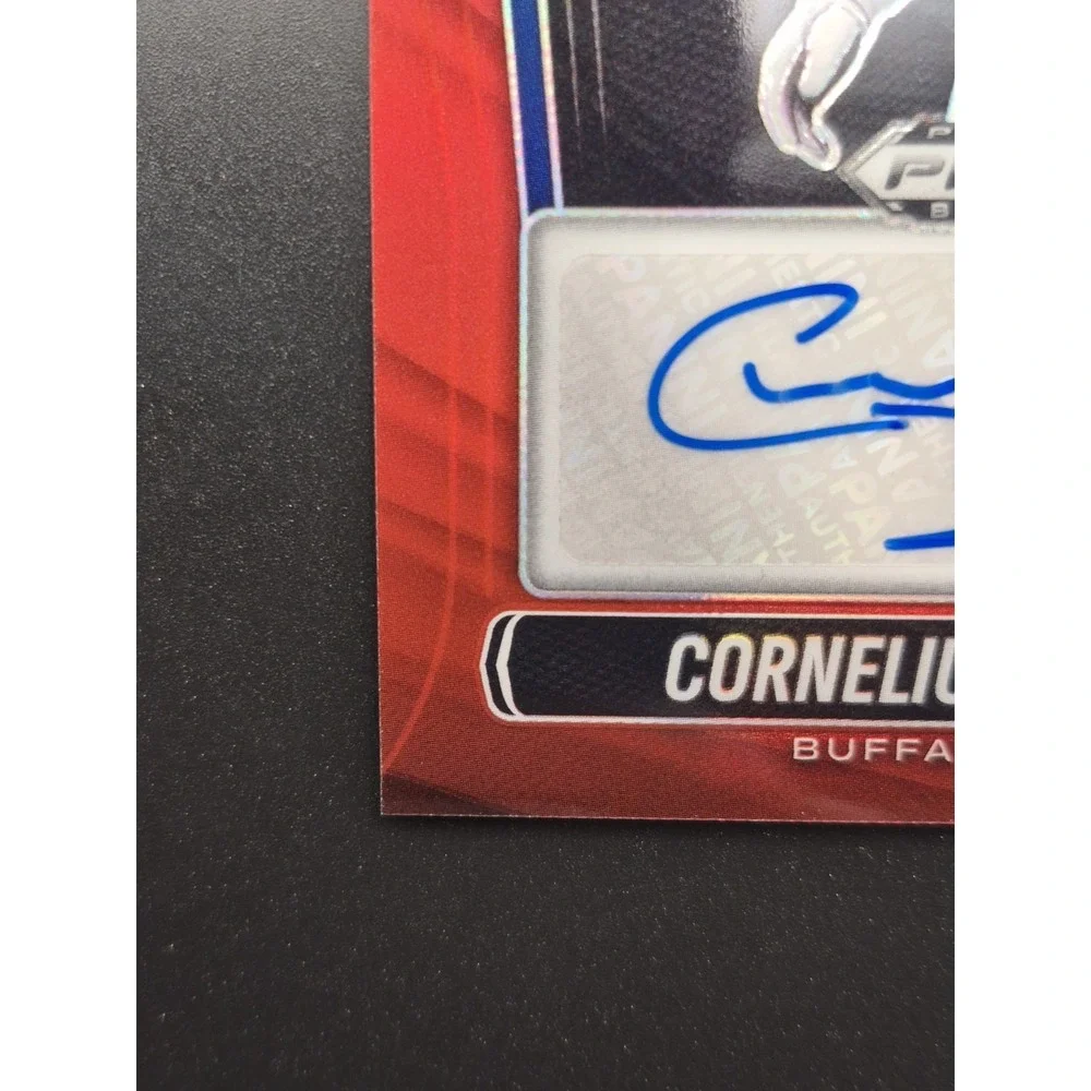 2025 Prizm Black Cornelius Bennett #SS-CBT Sensational Signatures Red /99‎ Bills
